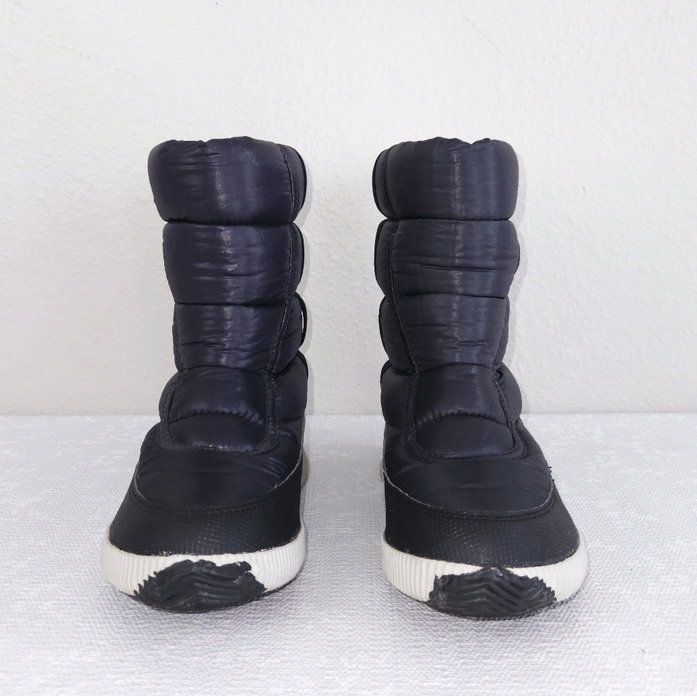 SOREL Out 'N About Puffy Mid Boots Navy Blue US 8 - Picture 5 of 12